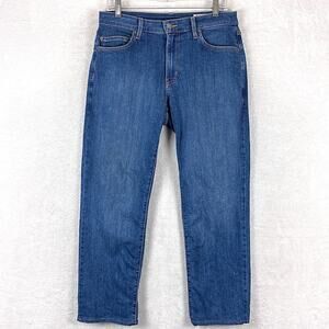 Aviator Jeans Mens 31 (32) Faded Straight Leg Stretch Preppy Classic USA